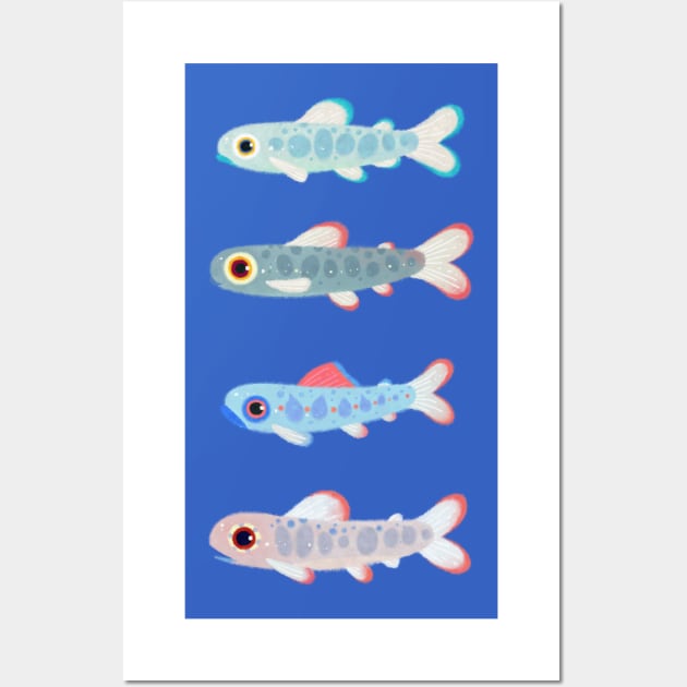 Trout Wall Art by pikaole